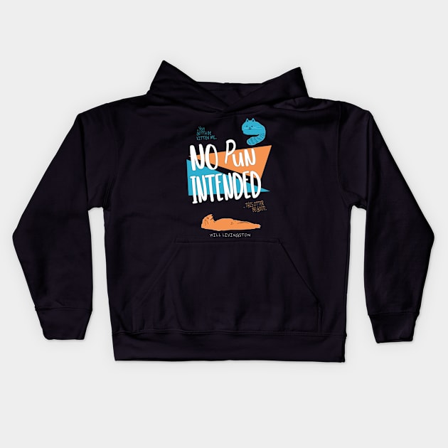 TLOU - No Pun Intended Volume 1 Kids Hoodie by INLE Designs